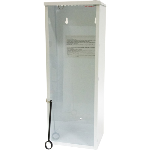 Light-Duty Fire Extinguisher Cabinet, 8" W x 22" H x 6" D