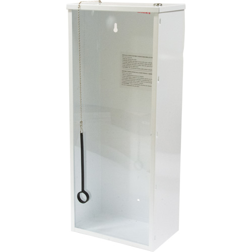 Light-Duty Fire Extinguisher Cabinet, 10" W x 24" H x 6" D