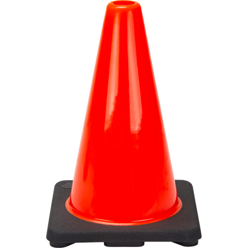 Premium Traffic Cone, 12", Orange