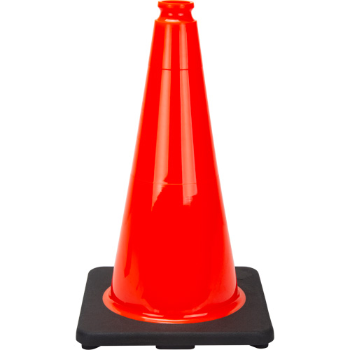 Premium Traffic Cone, 18", Orange