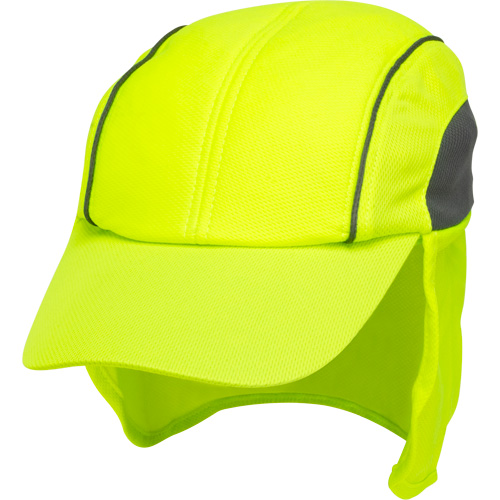 Cooling Hat with Neck Shade, Hi-Vis Lime