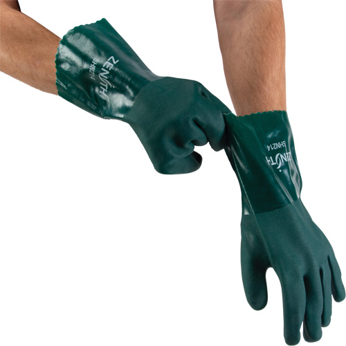 Double Dipped Green Gloves
