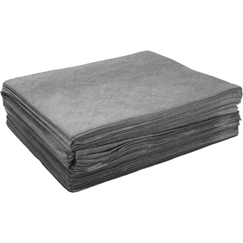 Meltblown Sorbent Pads, Universal, 15" x 19", 12 gal. Absorbancy