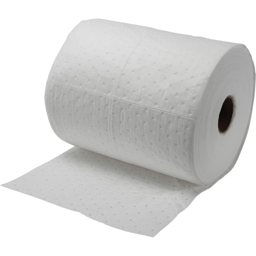 Bonded Sorbent Rolls, Heavyweight, 150' L x 15" W, 12 gal. Absorbancy