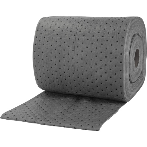 Bonded Sorbent Rolls, Mediumweight, 150' L x 15" W, 8 gal. Absorbancy