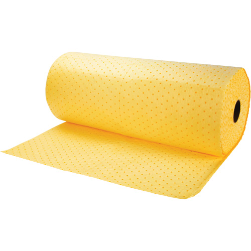 Bonded Sorbent Rolls, Mediumweight, 150' L x 30" W, 16 gal. Absorbancy