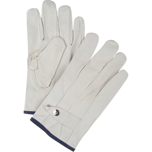 Standard-Duty Ropers Gloves, X-Large, Grain Cowhide Palm