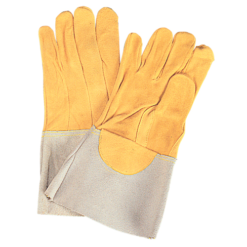 Superior Fit TIG Welding Gloves, Split Deerskin, Size Small