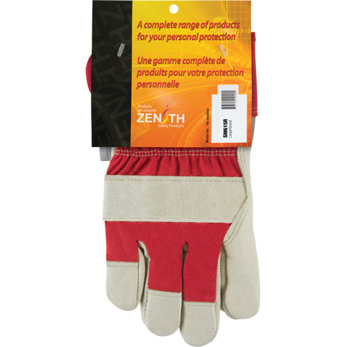 Superior Warmth Winter-Lined Fitters Gloves, Large, Grain Pigskin Palm, Thinsulate™ Inner Lining