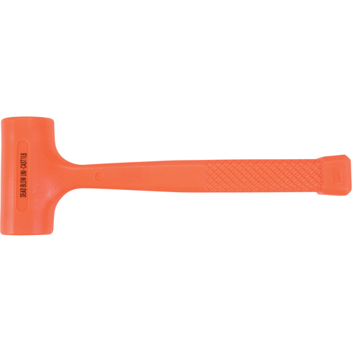 Dead Blow Hammer, 16 oz., Textured Grip, 11-3/4" L
