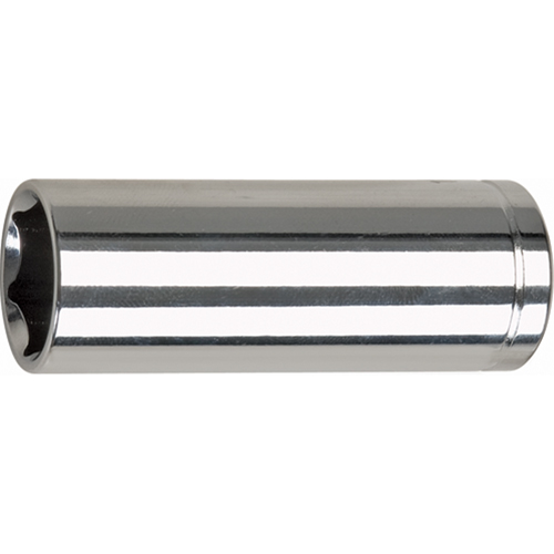 SAE Socket, 12 mm, 3/8" Drive, 6 Points, Deep