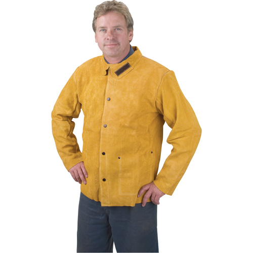 Welding Jacket, Leather, Medium, Golden Brown™