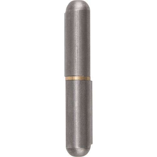 Weld-On Hinge, 0.512" Dia. x 3.15" L, Mild Steel w/Fixed Steel Pin