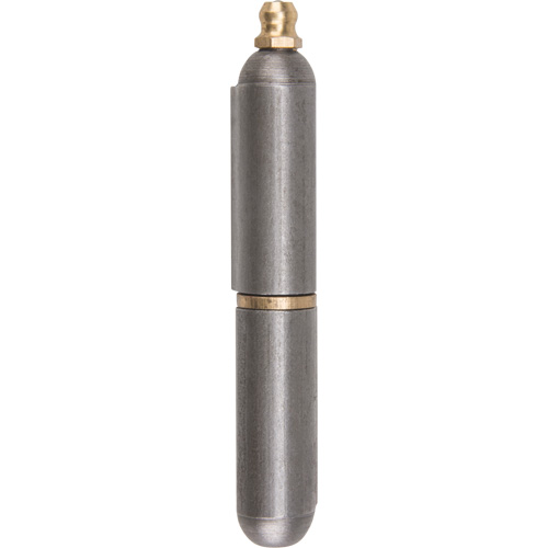 Weld-On Hinge, 0.512" Dia. x 3.15" L, Mild Steel w/Fixed Steel Pin