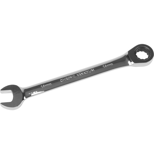 Metric Ratcheting Combination Wrench