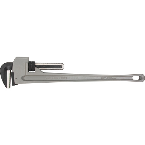 Pipe Wrench, 5" Jaw Capacity, 36" Long, Ergonomic Handle