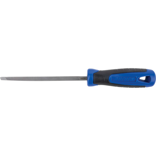 Slim Taper File With Handle, Triangle, 6", Single