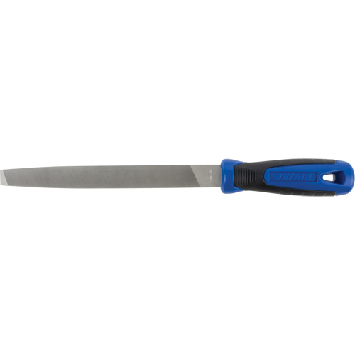 Mill File With Handle, Flat, 8", Bastard