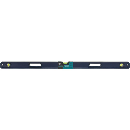 High-Accuracy Level, Box, 4' L, Aluminum, 3, Non-Magnetic