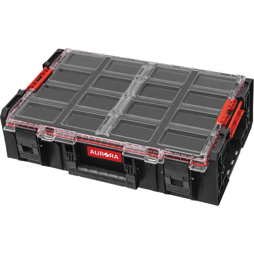 Arx™ 2X-Large Organizer with Multilayer Foam Inserts, 23" x 15-1/5" x 6-4/5", Black