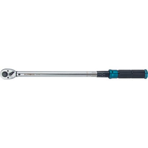 72-Tooth Torque Wrench, Click, 1/2" Square Drive, 25 - 250 ft-lbs.