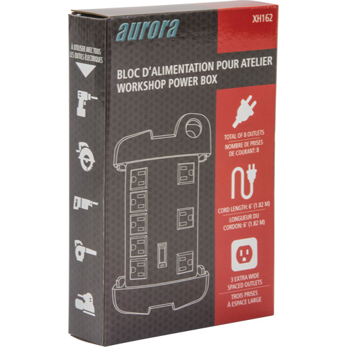 Workshop Surge Protector Power Strip