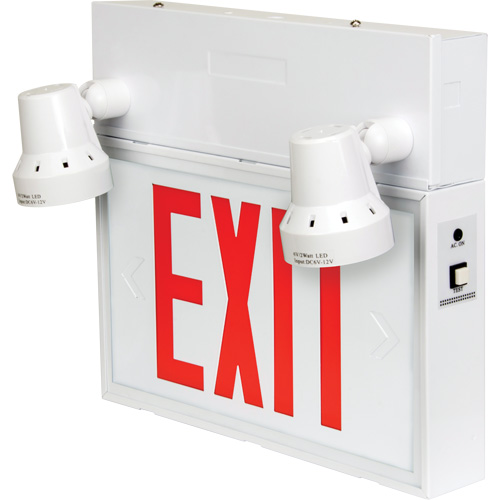Exit Sign with Security Lights