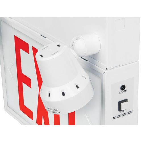 Exit Sign with Security Lights